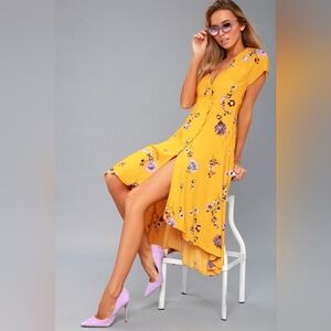 Free People Lost In You Midi Dress